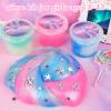 120 Pack Pink Blue Green Galaxy Slime Party Favors, Non-Sticky, Stress Relief Treasure Box Toys for Classroom Prizes Party Supplies, Student Gifts Goodie Bags Stocking Stuffers for Kids Boys Girls 4-8 view 3