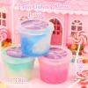 120 Pack Pink Blue Green Galaxy Slime Party Favors, Non-Sticky, Stress Relief Treasure Box Toys for Classroom Prizes Party Supplies, Student Gifts Goodie Bags Stocking Stuffers for Kids Boys Girls 4-8 view 4