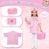 Rolevoria Doctor Kit for Girls, 27 Pcs Veterinarian Playset with Walking Cat Toy, Carrying Bag, Stethoscope & Dress Up Costume, Pretend Play Gift for Kids Toddlers Ages 3 4 5 6 Year Old view 4