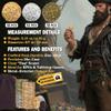 Large Metal Pirate Coins Gold Treasure Coin Set, Metal Replica Spanish Doubloons for Board Games, Tokens,Realistic Money Imitation for Treasure Chest - Size 1.18" (Gold 12/Silver 12/Bronze 12) view 2