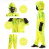 1set Kids Zombie Hazmat Costume Child Toxic Hazmat Cosplay Costume Biohazard Zombie Jumpsuit Halloween Fancy Dress Costume view 2