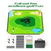1GoTo-G 72" x 72" Battle Golf Chipping Game - 2-in-1 Sticky Golf Game Set, Large Chipping Mat with 20 Sticky Balls for Chipping Practice - Fun Family Party Game for Indoor and Outdoor Use view 4