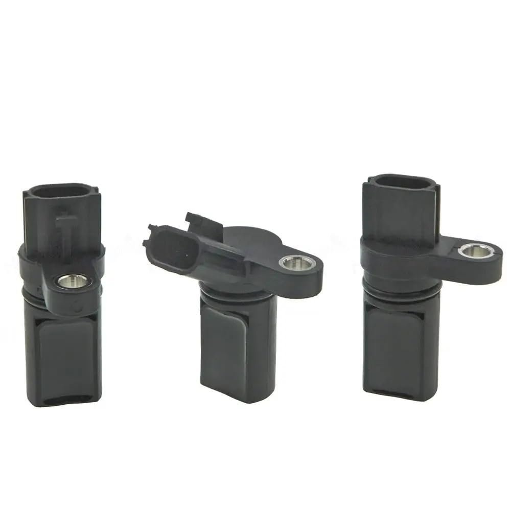 3PCS Crankshaft Camshaft Position Sensor Kit for 350Z -AL61A 23731-AL606 23731-6J90B(X3 Sensor and Plug)