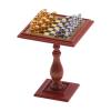 Dollhouse Miniature Chess Set Wood Board Games Model Ornament for Mini Room Decoration Easy Assembly Collection Gifts Chess Pieces view 1