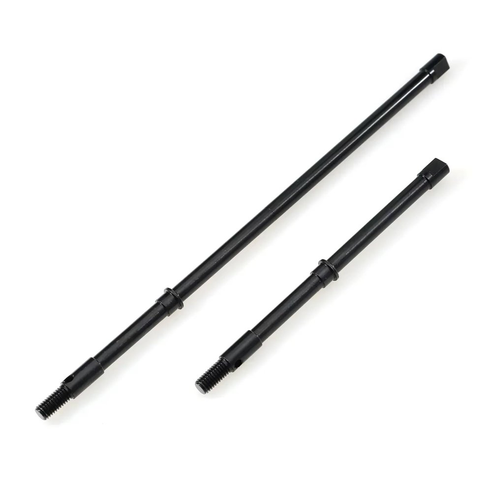 For Axial RBX10 For Ryft 1/10 RC Crawler Car Upgrade Parts Accessories 2PCS Steel Metal Rear Axle Drive Shaft RC Car Transmission Shaft
