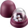 4 Set AntiCheating Dices Cup with Lid 20 Dices for Gaming Night KTV Restaurant Barbecue Shop for Party Entertainment Activity (4 Set Purple) view 1