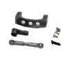 Rc Parts For Wltoys 144001 144010 124016 124017 124018 124019 RC Remote Control Car Metal Upgrade Steering Gear For Seat Tie Rod(Light Grey) view 1