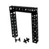 AlluraPet Model Display Items Set Organizer, Cartoon Character Storage Box Model Kit Display Stand Black Model Interlocking Display Base 3-Piece Set view 2