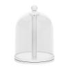 AlluraPet Figure Display Rotating Dustproof Hanger Doll Display Stand for Charms Figures Anime Characters Action Figures, White view 2
