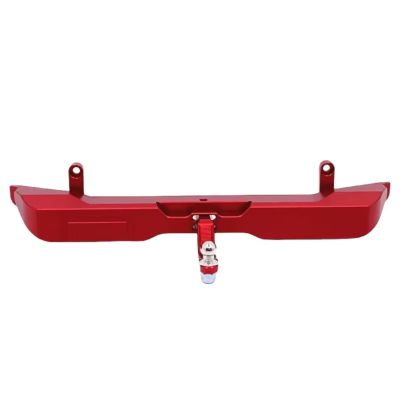 RC Accessories For Hyper GO For MJX H12Y OP 1/12 RC Crawler Car Rear Bumper Collision Avoidance Accessories Metal Upgrade Parts Truck For Buggy(Red)