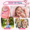 Kids Camera, 3-7 Years Old Girls Gifts, 2.0-inch Flip Phone Digital Camera with 32GB SD Card, DIY Stickers, 1080P Video, Games, Music Player, Christmas Birthday Toys Presents for Girls (Pink) view 4