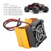 1/10 RC Car 3650 Brushless Motor Cooling Fan 540 Brushed Motor Fan with Heatsink Quality Aluminum and Plastic Materials Sturdy Durable Long Service Life Upgrade Parts Redu view 4