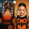 Halloween Hair Accessories, 2 Pcs Eyeball Braided Hair Extensions, Spooky Synthetic Tie-On Braids for Girls & Women, Fun Trick-or-Treat Cosplay Party Decorations view 4