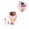 Gxsterd 1/12 Dollhouse Baby Bath Supplies 1/12 Miniature Baby Bath Toys Dollhouse Nursery Accessories view 4