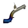 Motorcycle Exhaust Muffler Middle Link Pipe Connect Slip On Connector for F750GS F850 GS F750 GS 2018-2021 ADV 2020 2019(Blue) view 2