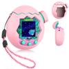 FIOPAZ 3-in-1 Silicone Case for Tamagotchi Paradise, Full Drop Protection for Tamagotchi Paradise Accessories with Body Case & Top Cover & Knob Cap & Lanyard, Connect Without Removal (Pink) view 1
