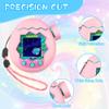 FIOPAZ 3-in-1 Silicone Case for Tamagotchi Paradise, Full Drop Protection for Tamagotchi Paradise Accessories with Body Case & Top Cover & Knob Cap & Lanyard, Connect Without Removal (Pink) view 4