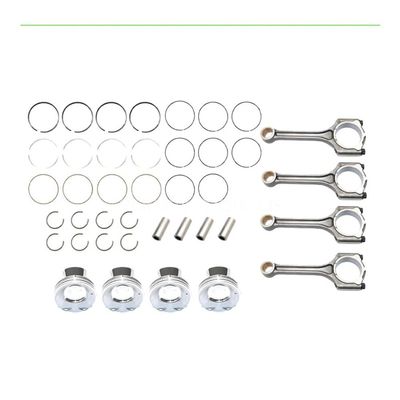 4Pcs & Rings Connecting Rod kit Fit for 2.0L 2014-18 23500-2E400 23510-2E001S 23510-2E400