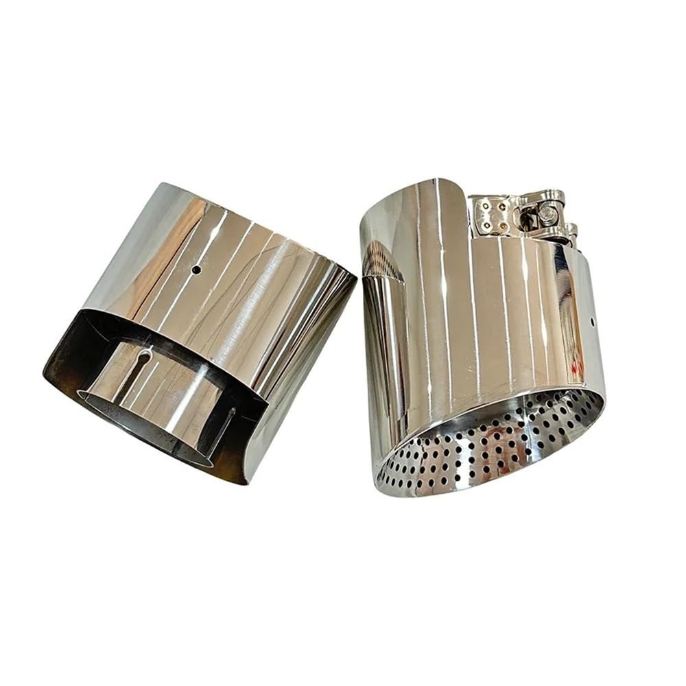 Auto Parts Exhaust Pipe Stainless Steel Tail Throat 120mm in Length Muffler Suitable for General Vehicle Models(60mm-114mm)