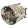 Auto Parts Exhaust Pipe Stainless Steel Tail Throat 120mm in Length Muffler Suitable for General Vehicle Models(60mm-114mm) view 3