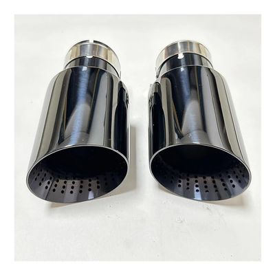 Exhaust Nozzle Stainless Steel Titanium Black Large Diameter 101mm 114mm Open car Muffler System Punch Tail Nozzle(70mm-114mm)