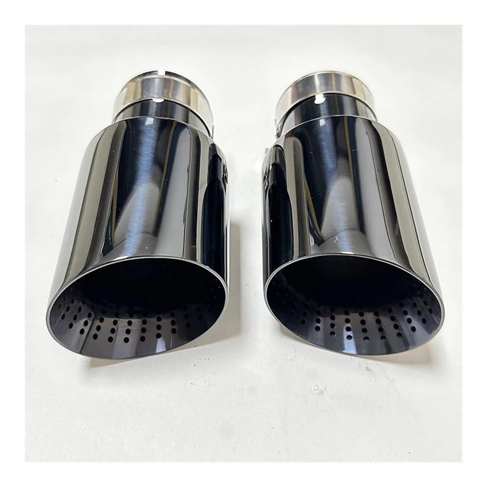 Exhaust Nozzle Stainless Steel Titanium Black Large Diameter 101mm 114mm Open car Muffler System Punch Tail Nozzle(70mm-114mm)