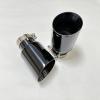 Exhaust Nozzle Stainless Steel Titanium Black Large Diameter 101mm 114mm Open car Muffler System Punch Tail Nozzle(70mm-114mm) view 2