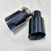1pcs Cars Attachment Exhaust Pipe Stainless Steel Titanium Black Tail-Throat Horn Outlet Large Diameter 89mm 101mm 114mm Size(63mm-114mm) view 3