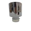 Car Stainless Steel Exhaust Pipe Outlet Large Diameter Modified Tail Pipe 114mm 101mm Electroplating Black high-Grade Gas(51mm-89mm) view 3