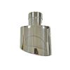 Automobile Parts Large Diameter 304 Stainless Steel Exhaust Pipe Tail Throat Width 140mm Thickness 95mm(Left 63mm-140mm) view 1