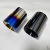 Auto Parts Exhaust Pipe Tail Throat Suppressor Caudal Bill Stainless Steel Titanium Black Be Suitable for M2 M3 M4 M5 M6 BMW F87(Lavender) view 4
