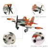 LATUROP No.7 Dusty Crophopper Model 5 Pack, 1:55 Metal Diecast Planes Fire and Rescue, Movie Educational Toy Plane for Childern Gift (No.7 Dusty Series) view 2