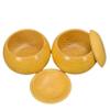 Top Natural Crystal Jade Go Board Game Set, Go Game - Weiqi, Wei Qi, Chinese Decor & Gifts, Chinese New Year Decor (Yellow) view 3