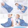 Muishi Watercolor Blue Daisies Baby Wearable Blanket Infant Boys Girls Sleeping Bag For Newborn Unisex Baby Stuff Sleep Sack Suit L(12-18month) view 3