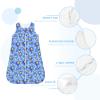 Muishi Watercolor Blue Daisies Baby Wearable Blanket Infant Boys Girls Sleeping Bag For Newborn Unisex Baby Stuff Sleep Sack Suit L(12-18month) view 4