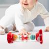 EHJRE Rain Toy 9.4x3.9inch Accessory Educational Sand Timer Rattle, Red view 2