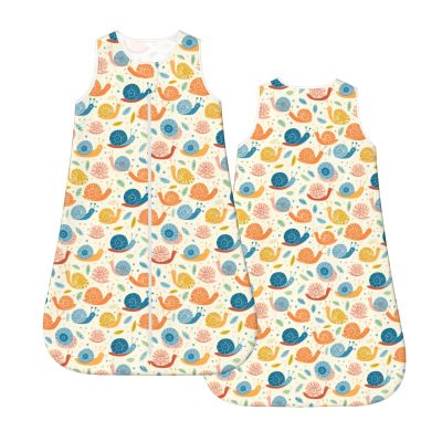 Muishi Colorful Adorable Snails Baby Wearable Blanket Infant Boys Girls Sleeping Bag For Newborn Unisex Baby Stuff Sleep Sack Suit M(6-12month)