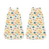 Muishi Colorful Adorable Snails Baby Wearable Blanket Infant Boys Girls Sleeping Bag For Newborn Unisex Baby Stuff Sleep Sack Suit M(6-12month) view 2