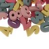 100Pcs Complete 0-9 Wood Numbers Craft Home Decoration Wedding Birthday view 4