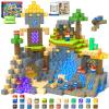 100PCS Magnetic Blocks: Build Mine Magnet World Set Magntic Toys for 4-8 STEM Building Cubes Magnetic Tiles Sensory Educational Toys for 3+ Years Old Boys Girls Birthday Christmas Gifts view 1