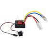 2026 New 60A Brushed 2-3S Waterproof ESC, Electronic Speed Controller with Power Witch, WP 1060 RC ESC for 1/10 Scale RC Crawler Car, Boats, Truck (Tamiya Plug) view 1