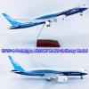 Airplane Model 18.5 Inch 1: 130 Scale Models Jet Airplane B787 Plane Diecast Collectibles Resin Aircraft Model for Collection Or Gift(Ordinary) view 4