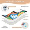 Cute and Colorful Cartoon Penguins Extra Large Resuable Potty Training Pad Waterproof Washable Sheet Cover Underpads Breathable Toddler Bedding Products for Kids Adults Pets , 52" L x 34" W view 3