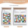 Cute and Colorful Cartoon Penguins Extra Large Resuable Potty Training Pad Waterproof Washable Sheet Cover Underpads Breathable Toddler Bedding Products for Kids Adults Pets , 52" L x 34" W view 4