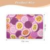 Cartoon Cute Passion Fruit Purple Extra Large Resuable Bed Underpads Waterproof Washable Diaper Changing Pad Slip-Resistant Travel Mattress for Kids Adults Pets , 52" L x 34" W view 2