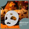 Abaodam Fursuit Head Base Mask: Blank Fursuit Head Base Unpainted White Animal Mask For Cosplay Halloween Masquerade Party Accessories view 4