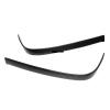 2pcs Real Carbon Fiber Rear Bumper Spoiler Air Vent Outlet Trim Cover Car Styling Accessories Compatible for Lexus RC F USC10 Art 2014-2018 view 1