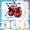 15-17cm Doll Shoes for 15-17cm Doll Boots, 6.7 inch Doll Shoes Accessories Valentine's Day Gifts (red) view 3