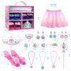 Tinkkorz Princess Dress Up Toys and Jewelry Boutique, Girls Role Play Gift Set, Kids Toys for 3-6 Years Girl, Birthday Party Favors, Pretend Play Gifts for Little Girls Aged view 2