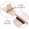 Abaodam 3pcs 3D Wooden Airplane: School Crafts Unfinished Wood Glider Plane Model for Kids Adults Toddler Christmas Halloween Party Supplies view 3